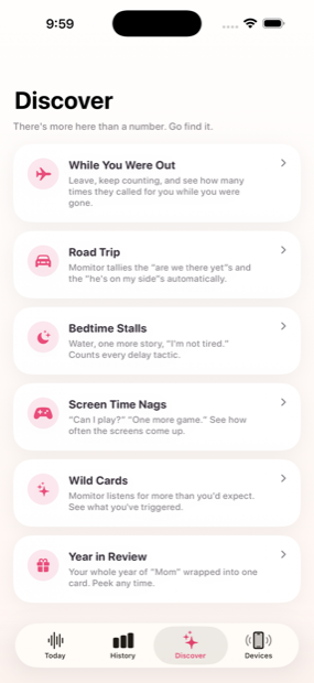Discover modes